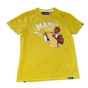 Post Game Official Kobe Vintage Mamba Out Yellow Size L  Rare Graphic